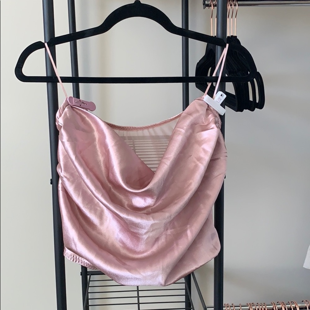 Dates with Him Satin Bustier